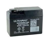 Ultramax Ultra Max Ytr4A-Bs, 12V 2.3Ah Motorbike Motorcycle Battery