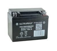 Ultramax Yumicron Yb4L-B, 12V 4Ah Motorcycle Batteries.