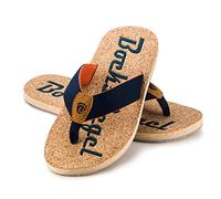 Ultrapower Flip-On Toe Separator | Flip Flops | Beach Shoes | Shower Slippers | Toe Post Mules | Leisure | Bath | Sauna Shoes | Sandals, Cork, 7 UK