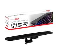 UltraPro Digital TV Antenna Indoor for Smart TV, Long Range HD Local Channels, Easy Mount on Top Design, Supports 4K 1080P HDTV VHF UHF, 360° Reception, 83713