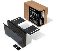 ULTRARM Moodular Wooden Monitor Stand Add-ons Vertical Laptop Tray [Accessory Only - Requires Moodular Wooden Monitor Stand Slide Rails for Use] Black MSA-VLT