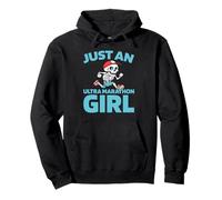 Ultrarunning Ultramarathon - Just An Ultra Marathon Girl Pullover Hoodie