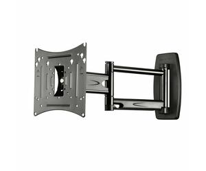 Ultraslim 2 Arms Full Motion TV LCD Wall Bracket Mount 19" to 37" 30kg Black