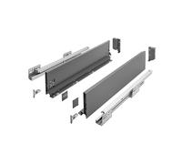 UltraSlim AXIS PRO Soft Close Anthracite Kitchen Drawer Box Sides Drawer Runners