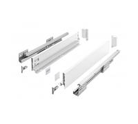 UltraSlim AXIS PRO Soft Close White Kitchen Drawer Box Sides Drawer Runners