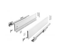 UltraSlim AXIS PRO Soft Close White Kitchen Drawer Box Sides Drawer Runners