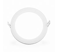 Ultraslim LED Recessed Round Panel Cool White 1440LM 19W Dimmable (W) Ø 250mm