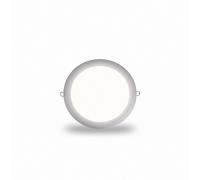 Ultraslim LED Recessed Round Panel Cool White 650LM 12W (S) Ø 152mm
