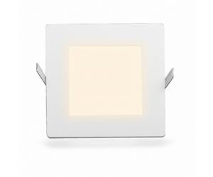 Ultraslim LED Recessed Square Panel Warm White 1960LM 25W Dimmable (W) Ø 250mm