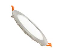 UltraSlim Round 12W Cool White LED Downlight Cutout 155mm - Silver