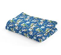UltraSoft Plush Fleece Baby and Children Blanket - Astronaut in Space - 200x150cm, 525 g/sqm - Premium quality Swaddle & Burp Blanket made of skin-friendly super soft fleece - Unbeatably soft and cozy