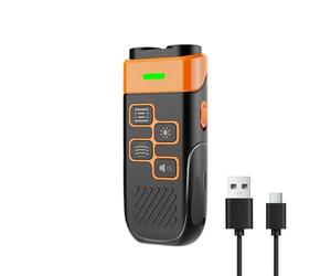 Ultrasonic Bark Controller, Rechargeable Training Device, 3.5 Inch Stopper with Weatherproof Build, Smart Frequency Behavior Correction, Modern Training Tool with Sleek Style Device for Yard and Home