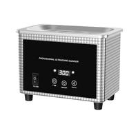 Ultrasonic Bath 0.8L Cleaning Machine With Timer Jewelry Brush Glasses Watch Gold Silver Manicure Nail Coin Ring Tools Wide Application(60W)