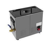 Ultrasonic Cleaner 3L 6L 10L 120-240W 40kHz Digital | with Heater 32-176°F | Timer 1-30min | Ultrasonic Jewellery Cleaner for Rings, Glasses, Watches & Small Parts | Tabletop Stainless Steel