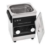 Ultrasonic Cleaner,42KHz 2L/3.2L/6.5L/30L Stainless Steel Jewellery Cleaning Machine With Removable Cleaning Basket, Sonic Cleaner for Yeglasses, Watches, Dentures,Metal Parts (2L)