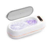 Ultrasonic Cleaner, 48000Hz Jewellery Cleaner with 3 Modes Glasses Cleaner 350ML, Professional Sonic Cleaner with UV-Light, Ultrasonic Cleaner Machine for Retainer, Jewellry, Ring, Silver, Dentures
