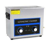 Ultrasonic Cleaner, 6.5 L Ultrasound Jewelry Cleaners with Digital Timer, Heater, Stainless Steel Industrial Sonic 40kHz for Glasses, Watches, Rings, Small Parts