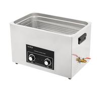 Ultrasonic Cleaner 6.6 Gal Large Capacity with 600W Industrial Transducers & Timer for Jewelry Glasses Tools Home Lab Use Digital Heating Control 20-80°C