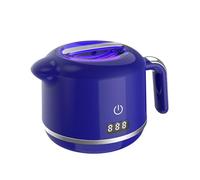 Ultrasonic Cleaner, Compact for Retainers, Aligners, Jewelry, Glasses, 42kHz Powerful Ultrasound, 2 Cleaning Modes (3/5 Mins), Quiet Operation, Spout & Handle Design(Purple)