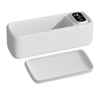 Ultrasonic Cleaner for Glasses - Professional 3.7 V Glasses Cleaner | Multiple Digital Display Cleaning Tool for Toothbrush with Cushioning Feet for the