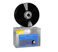 Ultrasonic Cleaner for Vinyl Records, 4L Capacity with Drying Rack, 140W Power for Deep Cleaning, Timer Function 1-20min, Ideal for Record Collectors and Audiophiles