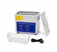 Ultrasonic Cleaner, Sonic Cleaner Machine 40KHz with Digital Timer & Heating, Ultrasonic Cleaning Machine for Jewelry, Glasses, Dentures, Retainers, Watches, Coins, Metal Parts & Dental