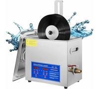 Ultrasonic Cleaner Ultrasonic Disc Washer Machine, Ultrasonic Vinyl Record Cleaner, Vinyl Disc Cleaner Kit, With Record Holder