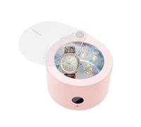 Ultrasonic Cleaner, Ultrasonic Jewellery Cleaner 150ML 45KHz, Ultrasonic Retainer Cleaner with Timer Settings, Sonic Cleaner for Jewelry, Rings, Bracelets, Watch, Coins