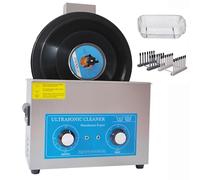 Ultrasonic Cleaner with Heater and Timer for Professional Vinyl Record Cleaning, 6.5L Capacity
