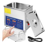 Ultrasonic Cleaner with Heating and Timer, 360° Cleaning for Jewelry and More