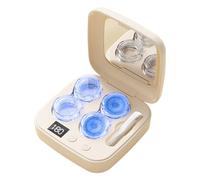 Ultrasonic Contact Lens Cleaner Machine - Portable Cleaners with Type-C Charger,Hard Lens Cleaning Machine | Multi-Functional Integration for Men Adults Home Travel Daily Monthly Yearly Care