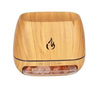 Ultrasonic Diffuser for Aromatherapy | Salt Stone Aroma Diffuser with Aromaljums Cool Mist Humidifier with 7 Colours for Meditation Yoga Spa Apartment Bathroom