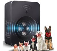 Ultrasonic Dog Bark Deterrent - Anti Barking Device Dog Barking Control Devices with 3 Modes,Stop Barking Neighbors Dog | 50ft Range,Indoor & Outdoor | Safe & Effective for Small,Medium & Large Dogs