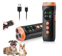 Ultrasonic Dog Bark Deterrent Device: Rechargeable Anti Barking Device for Dogs with 3 Modes - Up to 35FT Range Safe Humane Training Tool - Small Medium Large Dogs Indoor Outdoor Use