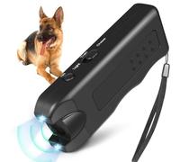 Ultrasonic Dog Repeller,2024 New Dog Bark Deterrent Devices,Black Anti Barking Devices for Dog Chaser Bark Box Sonic Barking Deterrent Devices for Indoor Outdoor Use