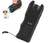 Ultrasonic Dog Trainer, LED Flashlight Anti Barking Pet Training Device, Bark Box to Stop Barking, Handheld Trainer for Aggressive Dogs