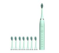 Ultrasonic Electric Toothbrushes Clearance,2024 Upgrade Sonic Rotating Electric Toothbrushes for Adults,32000 Times/min High Frequency Electric Toothbrush,4 Toothbrush Heads and 6 Modes,Today's Deals