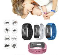 Ultrasonic Electronic Mosquito Repellent Watch Children's Outdoor Mosquito Bracelet Watches Blue