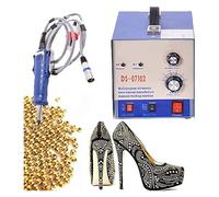 Ultrasonic Fixing Machine for Imitation Diamonds and Pearls 300 W 80 Pieces/Min. Crystal Applicator for DIY Beads, Efficient Inlay and Pressure Fixing