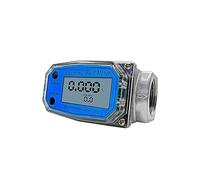 Ultrasonic Flow Meter, 367D Liquid Flow Meter Flowmeter with LCD Display for Fuel Water 1in/2in/2.5in/3in Electronic -Flowmeter(1 inch)