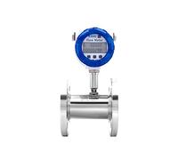 Ultrasonic Flow Meter 4-20mA RS485 Flow Meter Types Digital Turbine Flowmeter Methanol Diesel Gasoline Alcohol Petrol Milk Water Measurement(DN40)