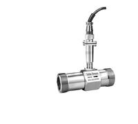 Ultrasonic Flow Meter, Flow Meter High Percision Pulse Counter Diesel Alcohol Oil 1/2 1” Water Flow Sensor Turbine Flowmeter(Dn32 Pulse)