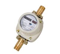 Ultrasonic Flow Meter, High Precision Roots Gas Flow Meter Mechanical Natural Gas Oxygen Biogas LPG Flowmeter Industry-Grade Positive Displacement 1"