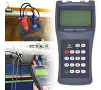 Ultrasonic Flow Meter Kit, Handheld Ultrasonic Flow Meter, TDS-100H Portable Handheld Ultrasonic Flow Meter With Clamp On Sensor Water Flowmeter 100-240V for Seawater Alcohol Industrial