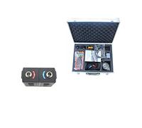 Ultrasonic Flow Meter, TUF-2000H Water Flowmeter TS-2/TM-1/TL-1 Transducer Clamp Sensor Handheld Portable RS232 Digital Liquid Ultrasonic Flow Meter(Host Plus TS-2-HT)
