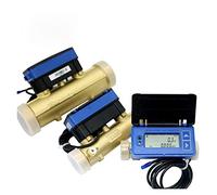 Ultrasonic Flow Meter, Ultrasonic Remote Transmission Flow Meter Water Home Timing Quantitative Intelligent(DN15)