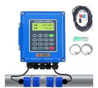 Ultrasonic Flow Meter with Clamp-On Transducers for Liquid Measurement in Pipes from DN15 to DN6000mm, Featuring IP67 Waterproof Design for Industrial and Commercial Applications