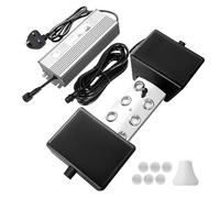 Ultrasonic Fogger 6 Head Ultrasonic Mist Maker, 5000ml/h 250W Mist Maker Fogger with Buoy IP67 Waterproof Power Supply for Pond Garden Lawn Rockery Greenhouse Halloween Decoration (6 Head)