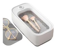 Ultrasonic Glasses Cleaning Machine - High-Frequency Vibration, Compact Washer, Non-Slip Base, Portable Design | Jewelry Ring Cleaner For Eyeglass Maintenance, Watch Component Washing, Household Acces