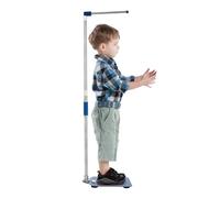 Ultrasonic Height and Weight Scale Blue Digital Medical Scale with Lcd Display and USB Cable, 29 * 35cm Physician Professional Scale for Weight/Height/Obesity Value/BMI Measurement